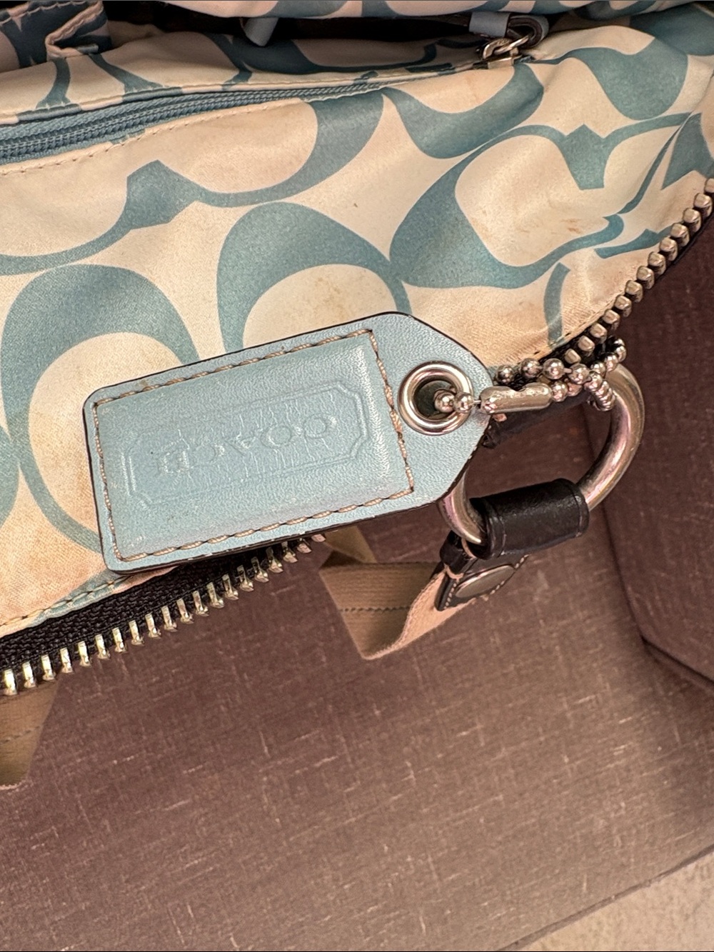 Coach Hampton Diaper Bag with Changing Pad - Picture 7 of 16